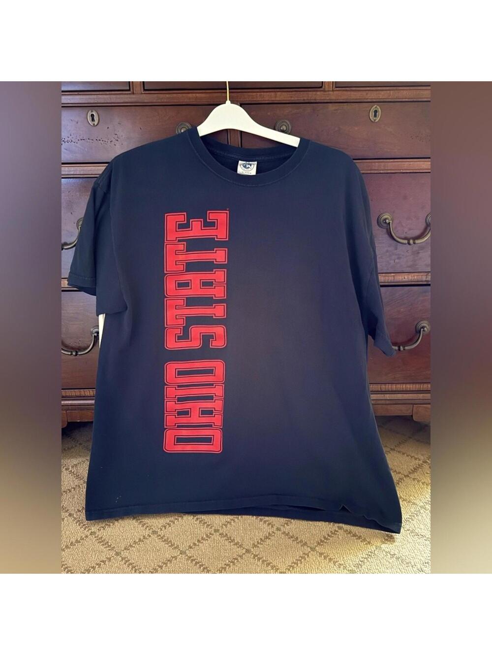 New Agenda Navy Ohio State Buckeyes short sleeved T-shirt XL
